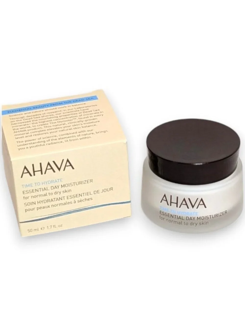 AHAVA Essential Day Moisturizer - Full Size NIB